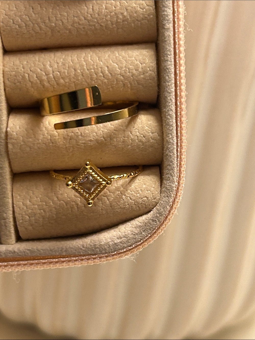 Gold Adjustable Stackable Rings